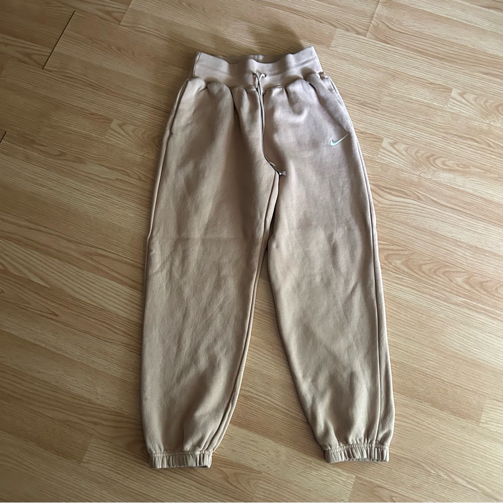 Nike Beige Track Pants